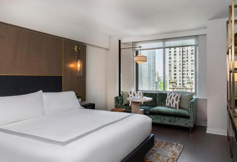 带大床的标准间, Thompson Central Park New York, By Hyatt