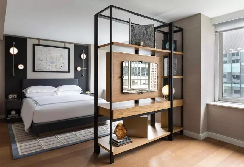 Standard-studio King-vuode, Thompson Central Park New York, By Hyatt