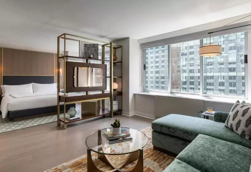 Standard-studio King-vuode, Thompson Central Park New York, By Hyatt