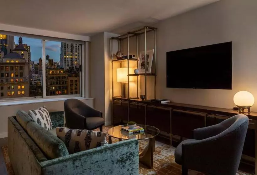 Deluxe-huone Soveltuu Liikuntarajoitteisille, Thompson Central Park New York, By Hyatt