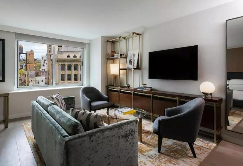 Deluxe-huone Soveltuu Liikuntarajoitteisille, Thompson Central Park New York, By Hyatt