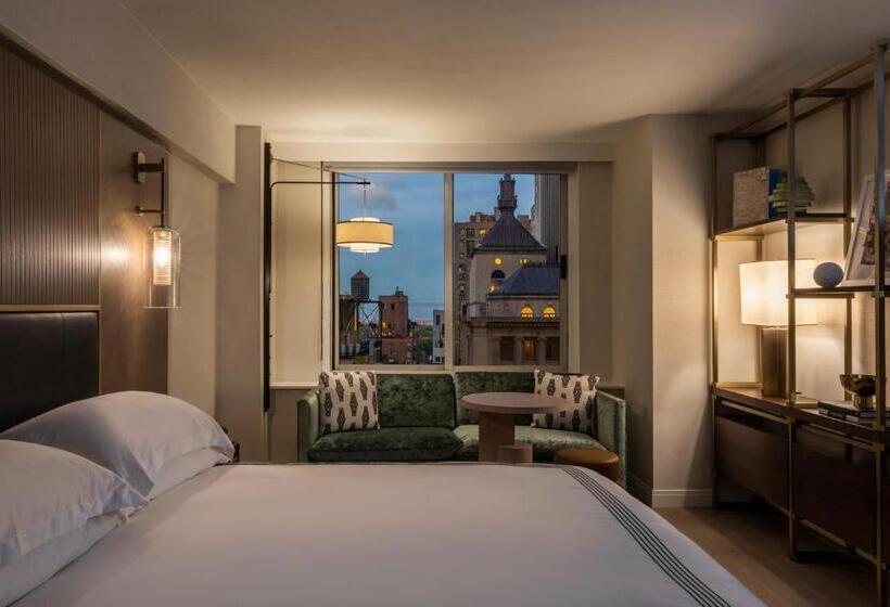 اتاق استاندارد با تخت بزرگ, Thompson Central Park New York, By Hyatt