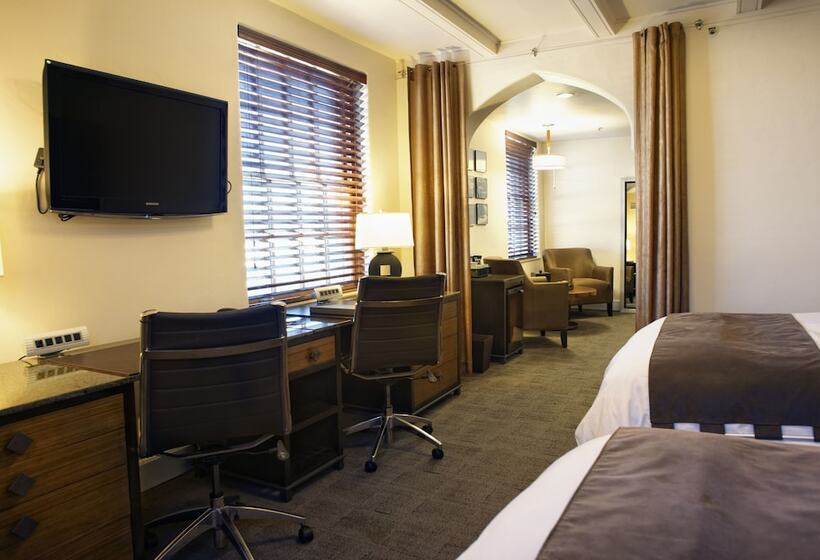 غرفه قياسيه سريرين مزدوجين, Andaluz Albuquerque, Curio Collection By Hilton