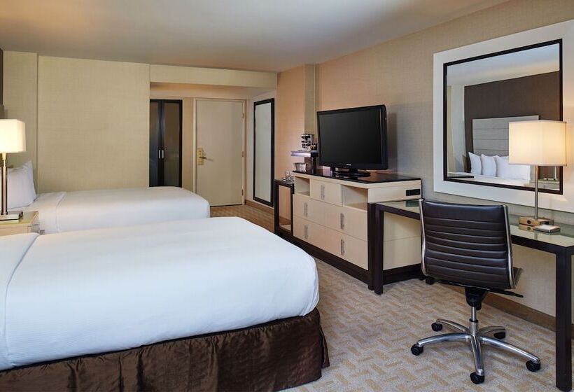 اتاق استاندارد با 2 تخت دوبل, Hilton Los Angeles Airport