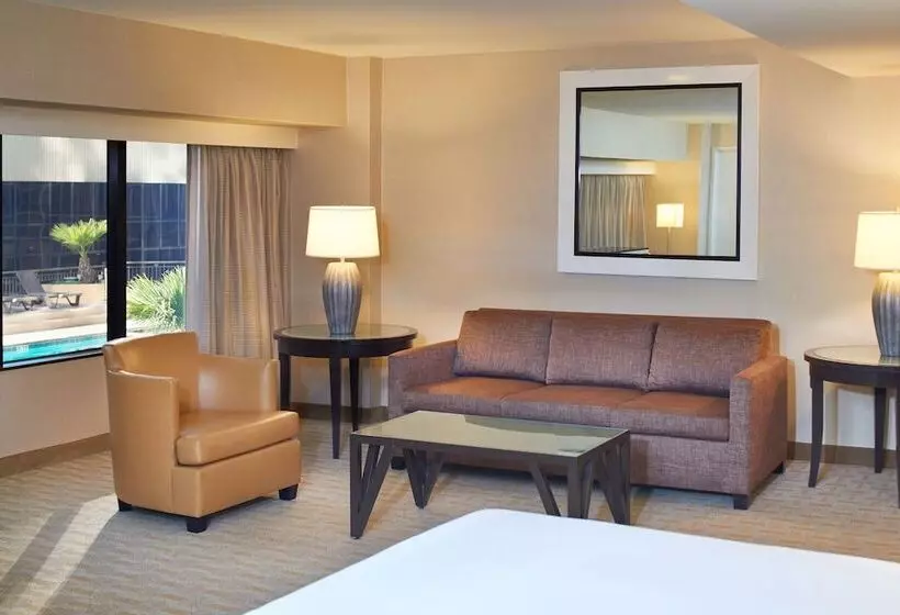 Deluxe-huone Soveltuu Liikuntarajoitteisille, Hilton Los Angeles Airport