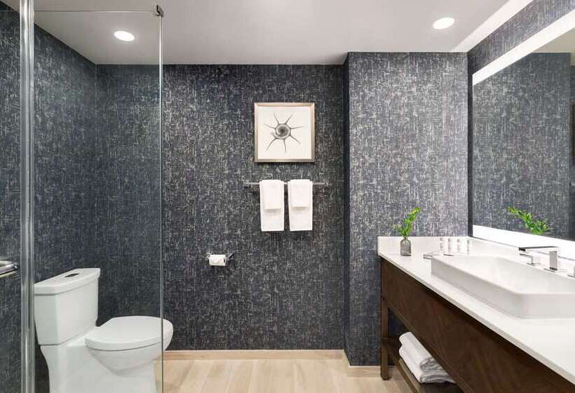 اتاق استاندارد با تخت بزرگ, Hilton Los Angeles Airport