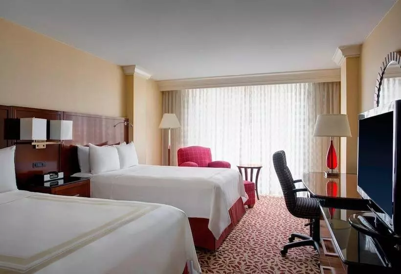 اتاق استاندارد با 2 تخت دوبل, Houston Marriott West Loop By The Galleria