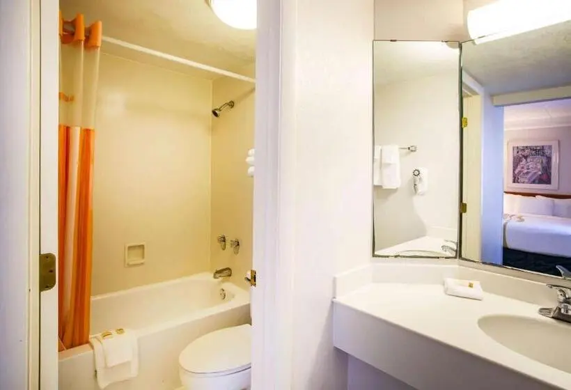 キングサイズベッドのデラックスルーム, La Quinta Inn By Wyndham Norfolk Virginia Beach