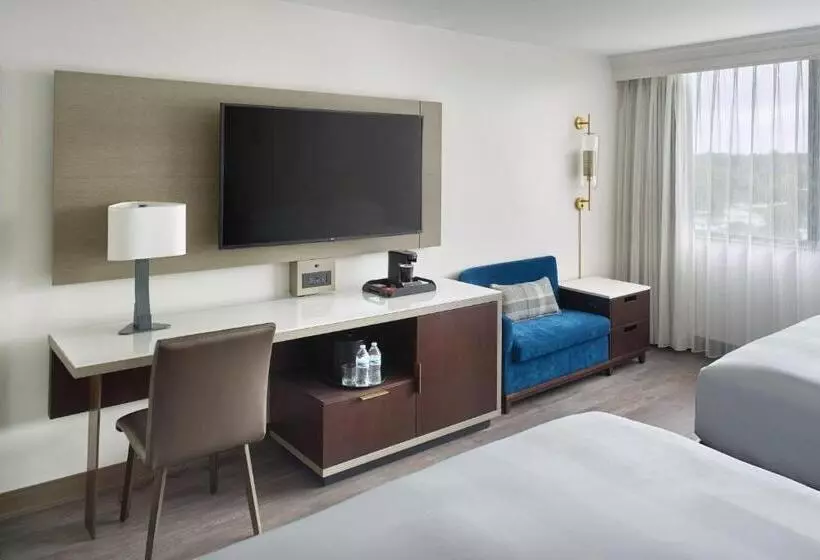 ２ダブルベッドのスタンダードルーム, Marriott Kansas City Overland Park
