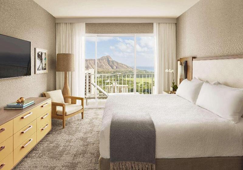 サイドオーシャンビュースタンダードルーム, Alohilani Resort Waikiki Beach