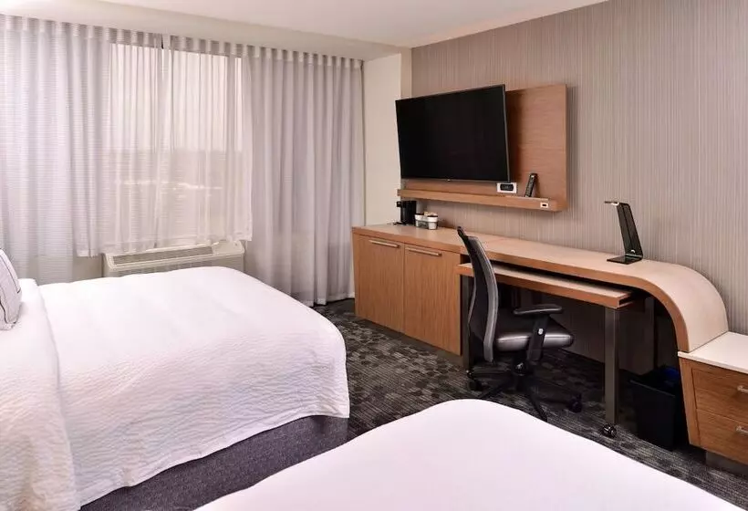 اتاق استاندارد با 2 تخت دوبل, Courtyard By Marriott Edina Bloomington