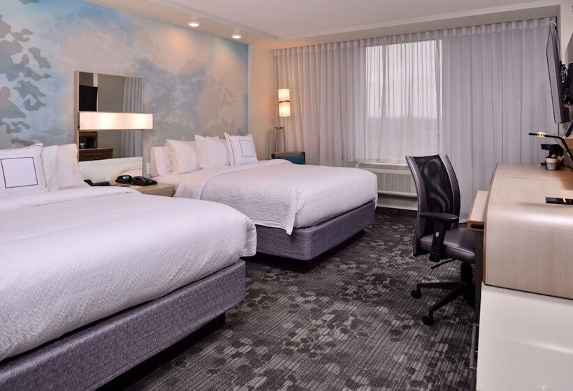 带2个双人床的标准工作室, Courtyard By Marriott Edina Bloomington