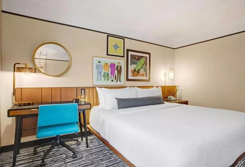キングサイズベッドのスタンダードルーム, Indigo   Minneapolis Downtown, An Ihg