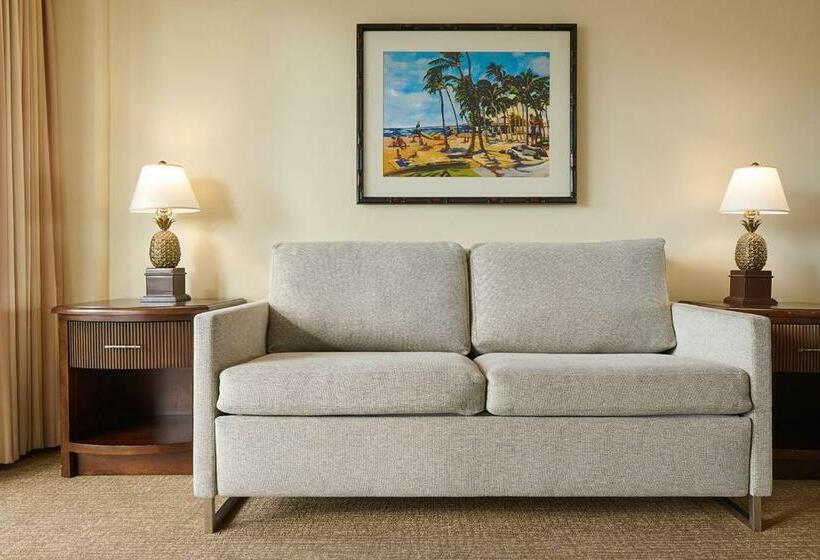 Люкс Боковой Вид на Море, Outrigger Waikiki Paradise