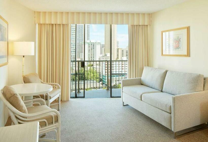 Стандартный Номер Кровать Кинг, Outrigger Waikiki Paradise