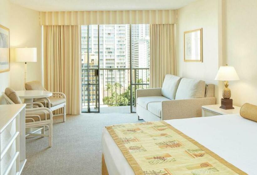 Стандартный Номер Кровать Кинг, Outrigger Waikiki Paradise
