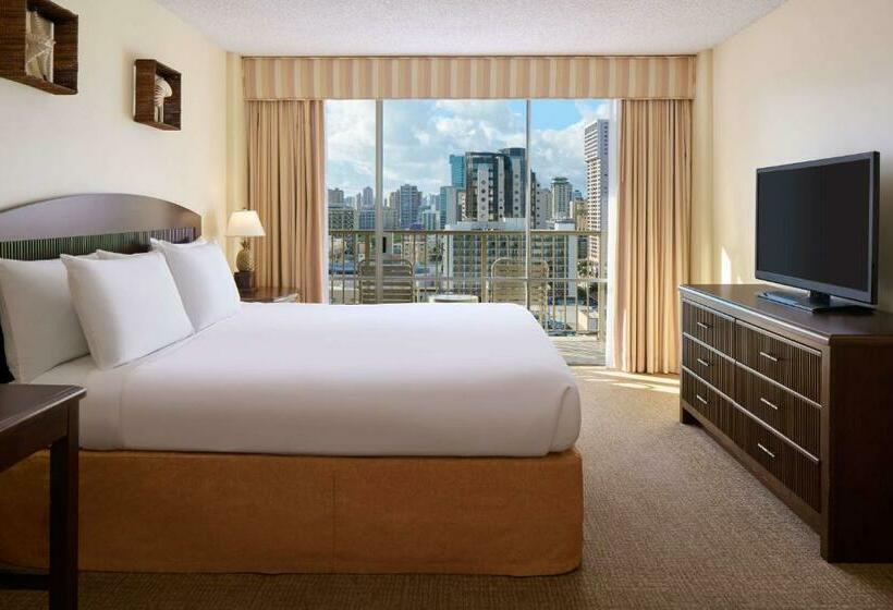 Люкс 2 Спальни, Outrigger Waikiki Paradise