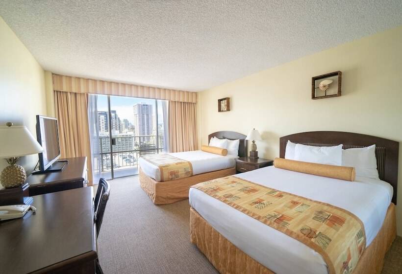 Люкс 2 Спальни, Outrigger Waikiki Paradise