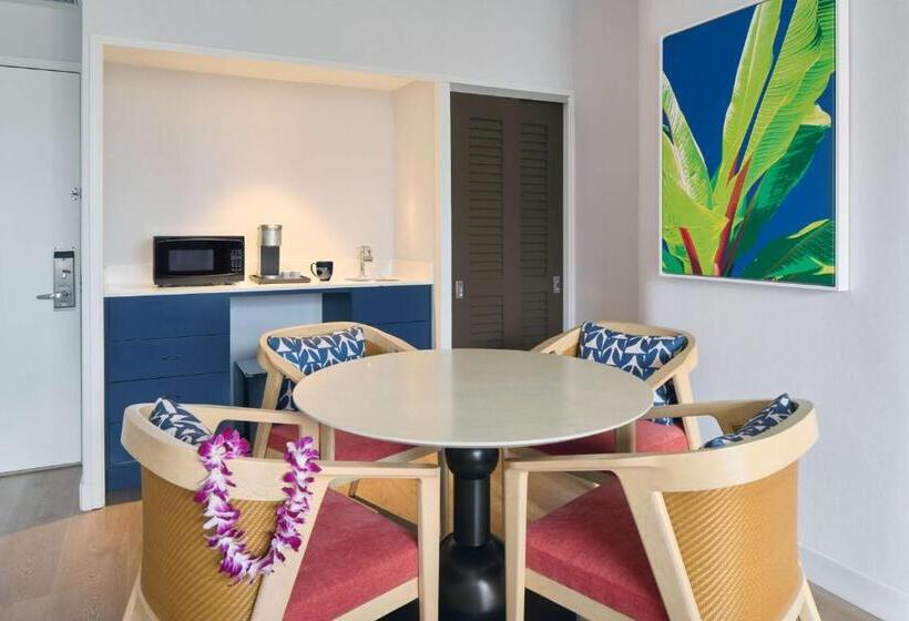 جناح ذو إطلالة جانبية على البحر, Outrigger Waikiki Paradise