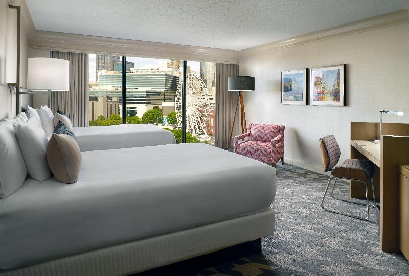 디럭스 룸, Omni Atlanta Hotel At Centennial Park