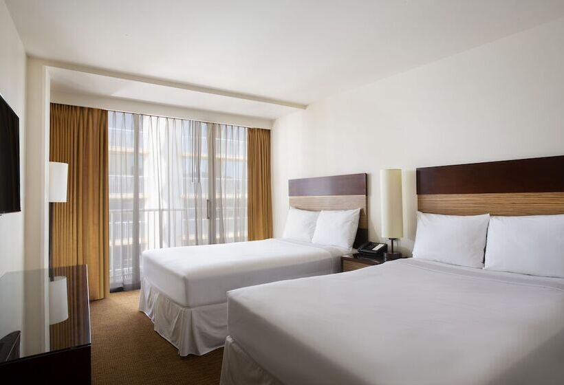 غرفه قياسيه سريرين مزدوجين, Park Shore Waikiki