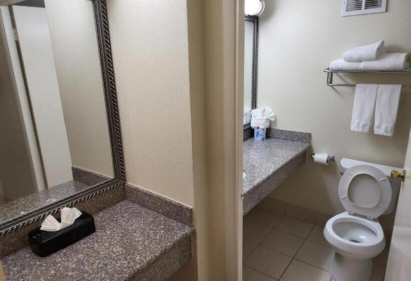 חדר סטנדרט מותאם לאדם עם מוגבלויות, Ramada By Wyndham Houston Intercontinental Airport East