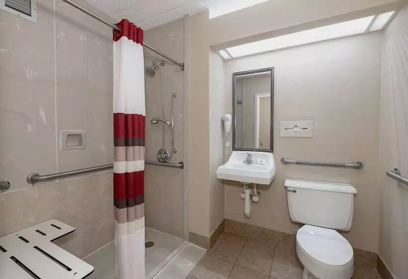 Deluxe-huone Soveltuu Liikuntarajoitteisille, Red Roof Inn & Suites Macon