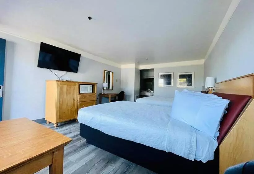 اتاق استاندارد با بالکن, Seabird Lodge Fort Bragg