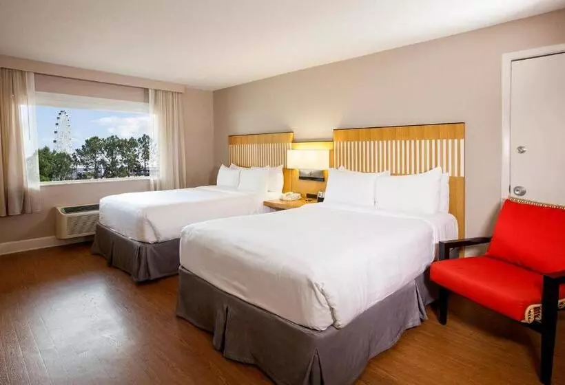 ２ダブルベッドのスタンダードルーム, Wyndham Orlando Resort International Drive