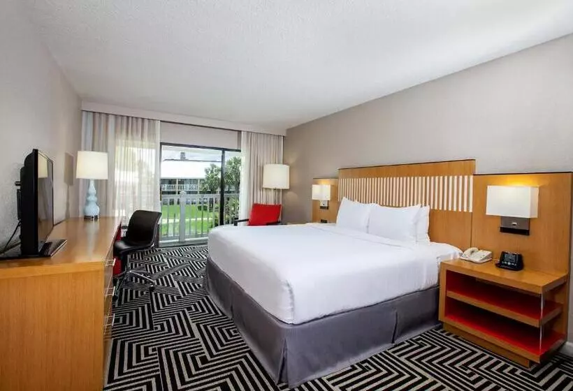 キングサイズベッドのスタンダードルーム, Wyndham Orlando Resort International Drive