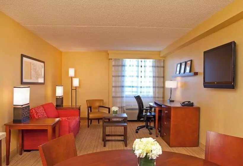 ２ダブルベッドのスタンダードルーム, Courtyard By Marriott Alexandria Pentagon South