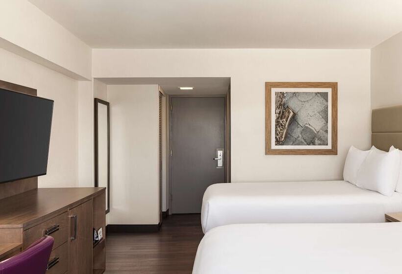 اتاق استاندارد با 2 تخت دوبل, Doubletree By Hilton Hotel New Orleans Airport