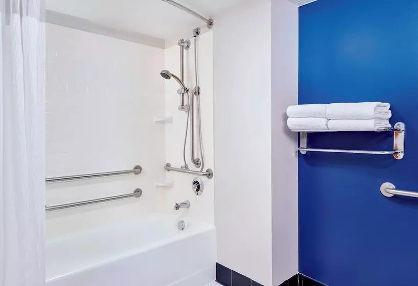 اتاق استاندارد با 2 تخت دوبل, Fairfield Inn Suites Indianapolis Downtown