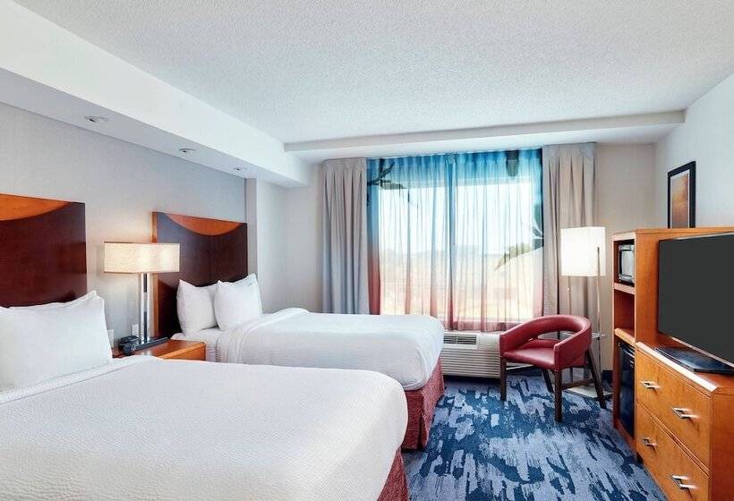 Pokój Standard 2 Łóżka Małżeńskie, Fairfield Inn Suites Indianapolis Downtown