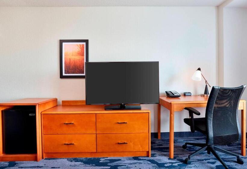 Quarto Estandar Cama King, Fairfield Inn Suites Indianapolis Downtown