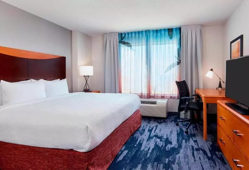 اتاق استاندارد با تخت بزرگ, Fairfield Inn Suites Indianapolis Downtown