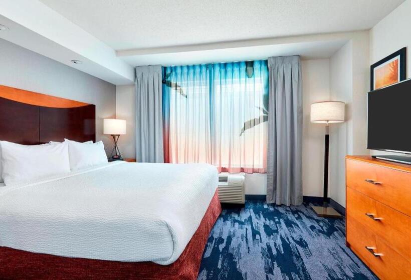 Standard Studio King Bed, Fairfield Inn Suites Indianapolis Downtown