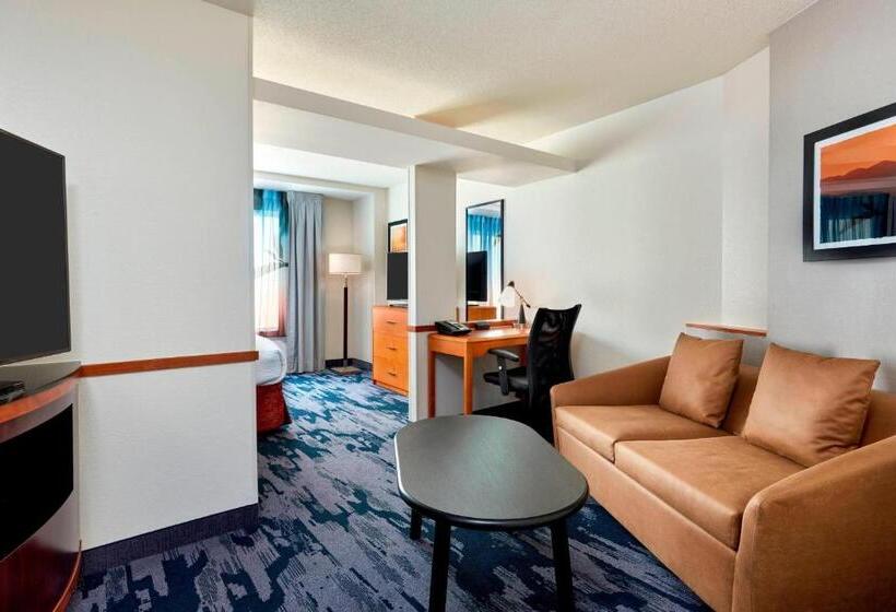 סטודיו סטנדרט, מיטה זוגית, Fairfield Inn Suites Indianapolis Downtown