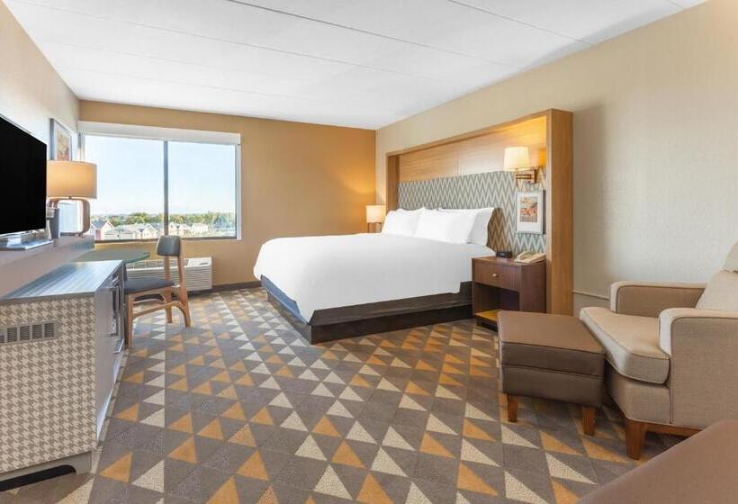 Quarto Standard Cama King para Deficientes, Holiday Inn Rockford, An Ihg