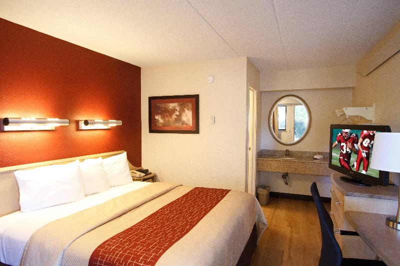 스탠다드 룸 킹사이즈 침대, Red Roof Inn Albany Airport