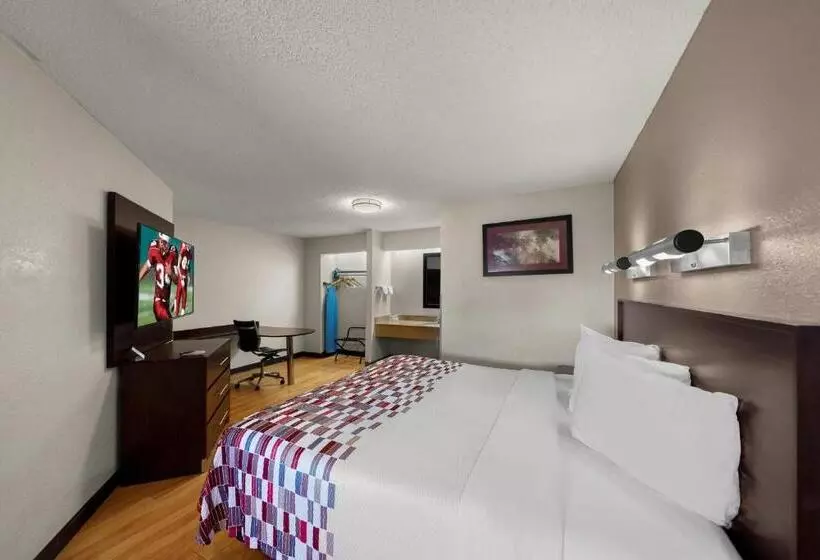 キングサイズベッドのスイートルーム, Red Roof Inn Dallas  Dfw Airport North