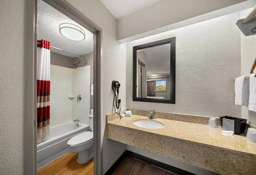 キングサイズベッドのデラックスルーム, Red Roof Inn Dallas  Dfw Airport North