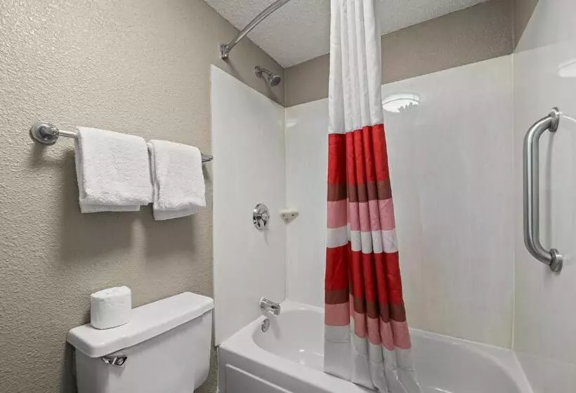 キングサイズベッドのデラックスルーム, Red Roof Inn Dallas  Dfw Airport North