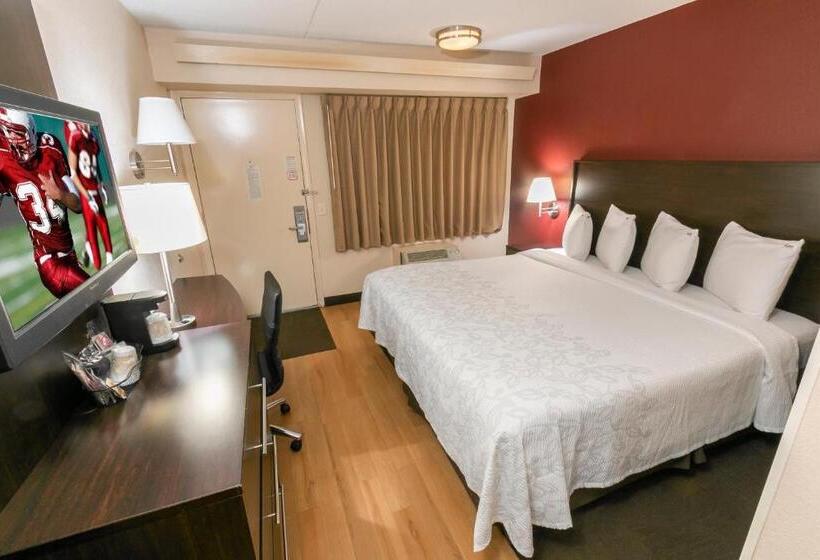 스탠다드 룸 킹사이즈 침대, Red Roof Inn Plus+ Columbus Ohio State University Osu