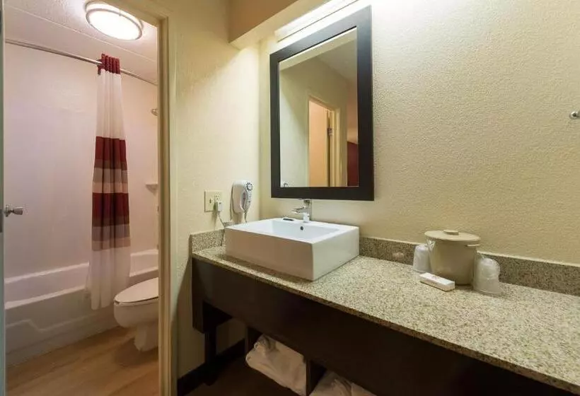 キングサイズベッドのスタンダードルーム, Red Roof Inn Plus+ University At Buffalo   Amherst