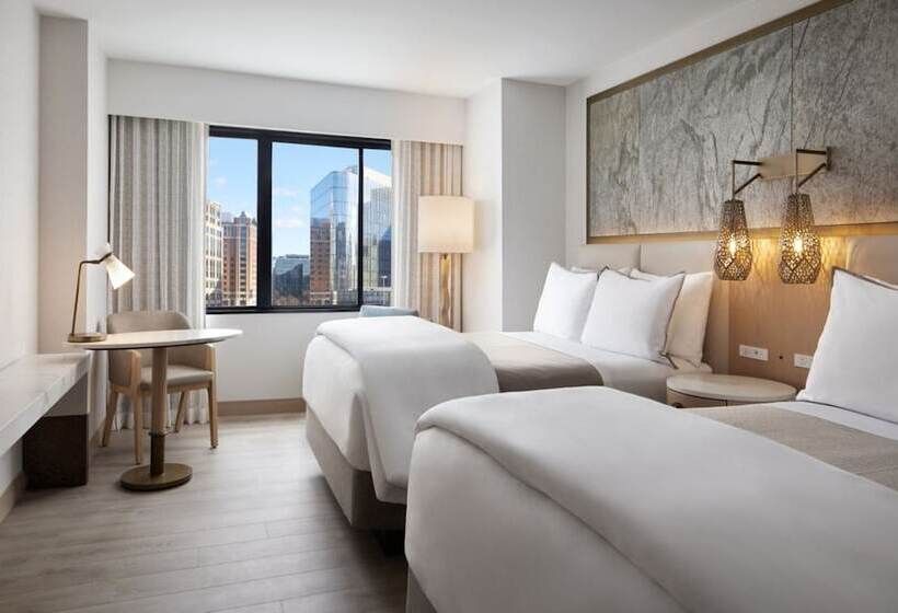 带2个双人床的标准工作室, The Westin Dc Downtown