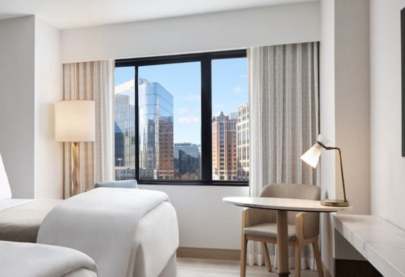 带2个双人床的标准工作室, The Westin Dc Downtown