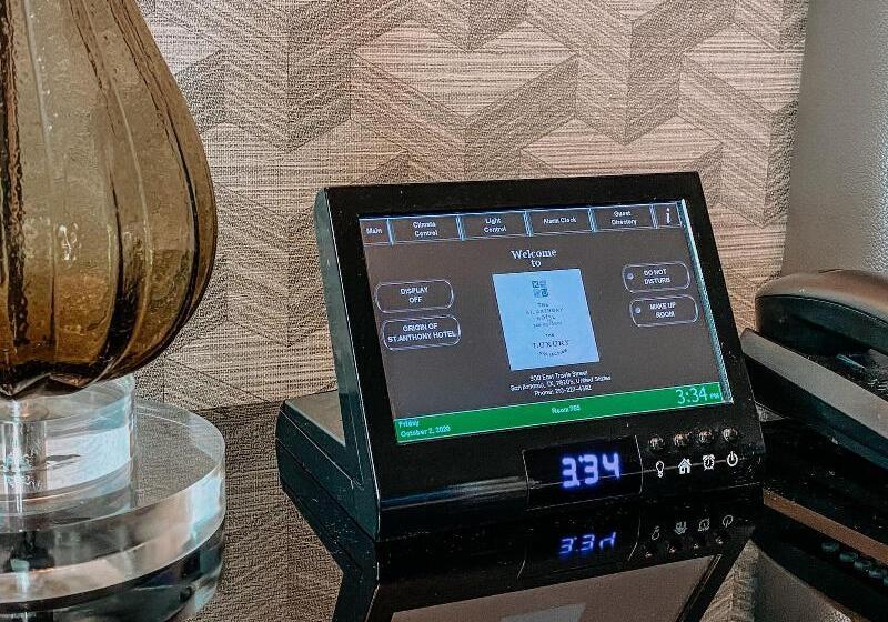 キングサイズベッドのスイートルーム, The St. Anthony, A Luxury Collection Hotel, San Antonio