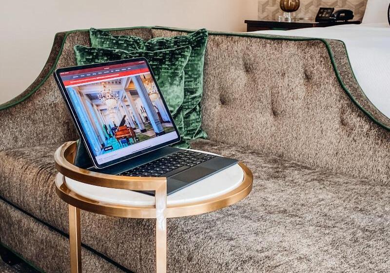 キングサイズベッドのスタンダードルーム, The St. Anthony, A Luxury Collection Hotel, San Antonio