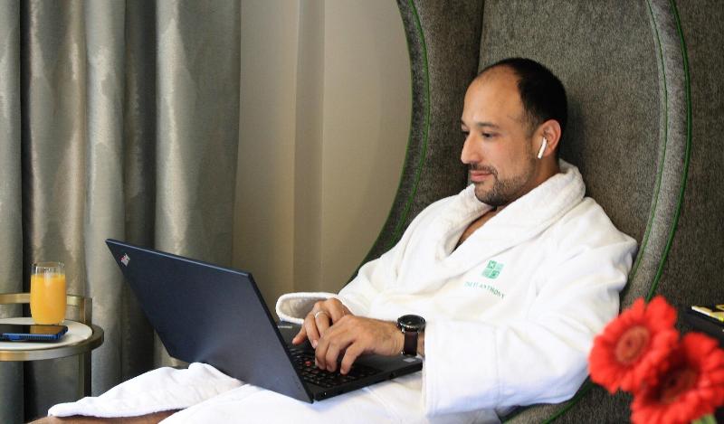 キングサイズベッドのスタンダードルーム, The St. Anthony, A Luxury Collection Hotel, San Antonio